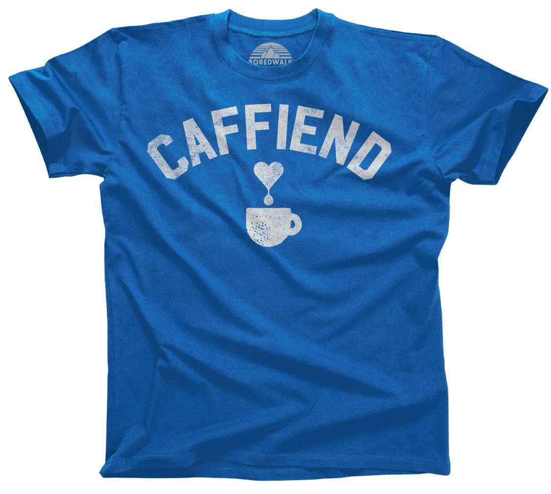 Men's Caffiend T-Shirt Coffee Caffeine