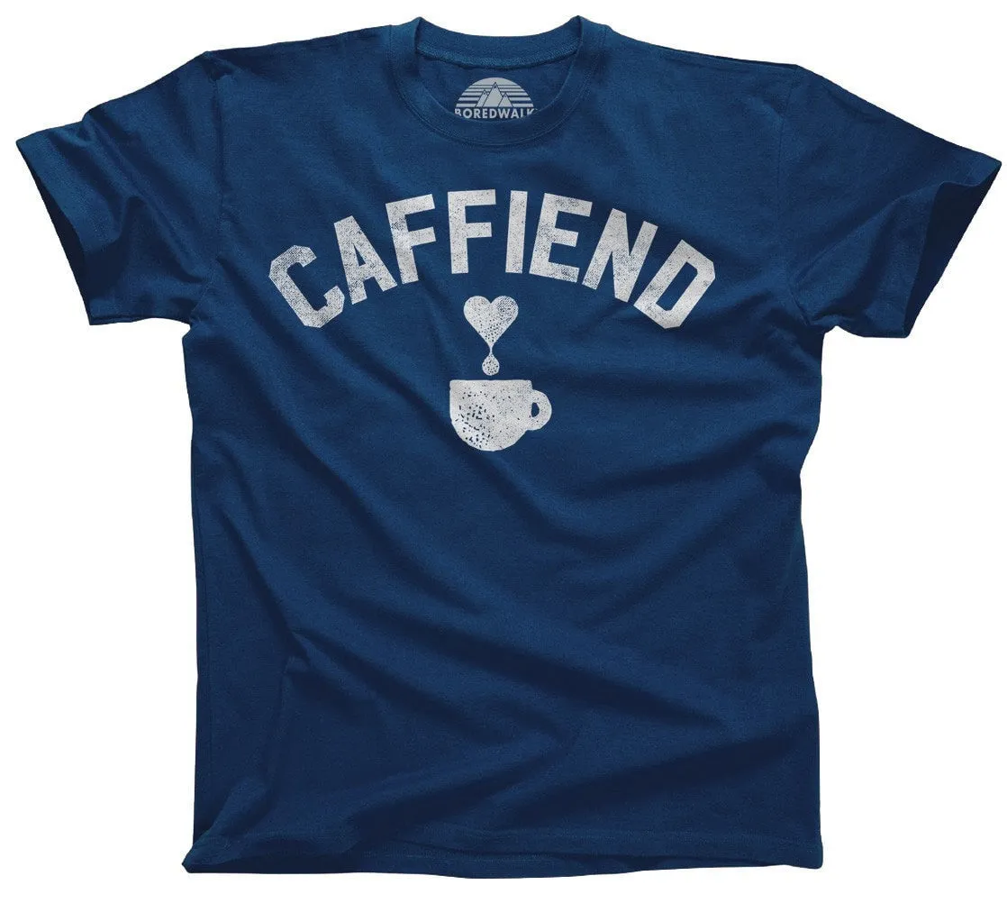 Men's Caffiend T-Shirt Coffee Caffeine