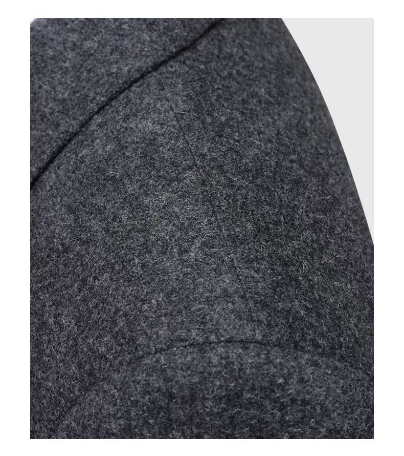 Men's Casual Tweed Notch Lapel Blazer