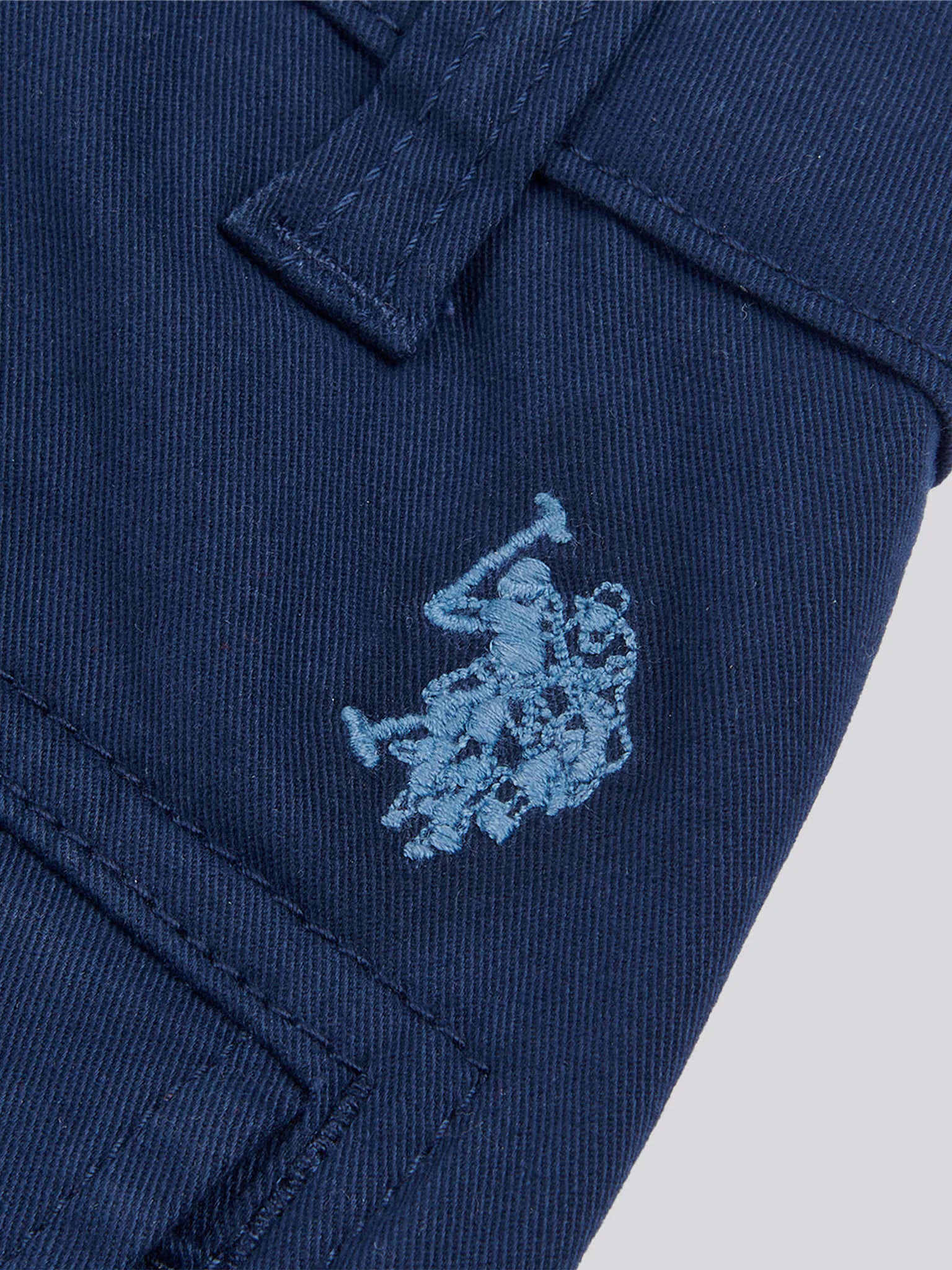 Mens Classic Combat Trousers in Navy Blue