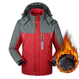 Mens Plus Size Winter Jackets Windbreaker