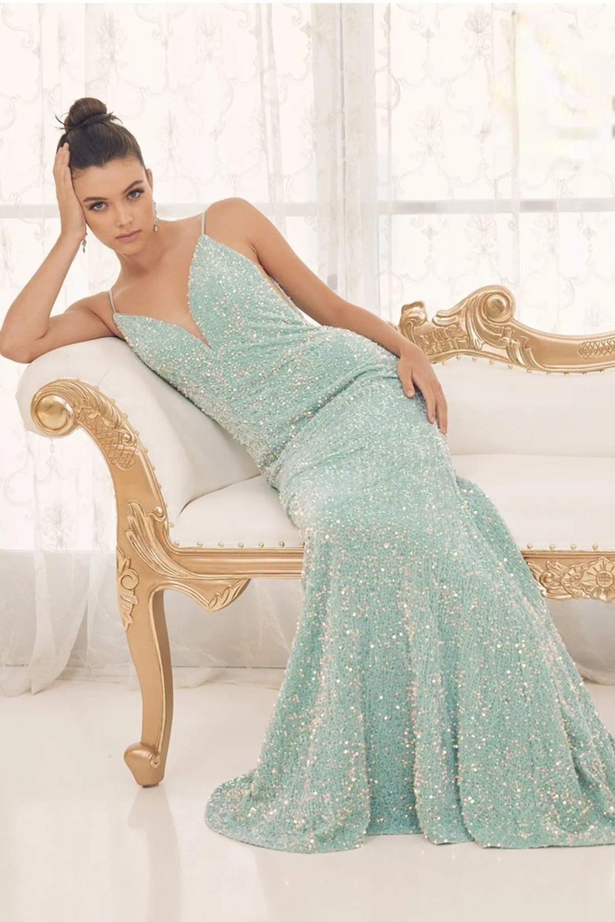 Mermaid Embroidered Sequins
