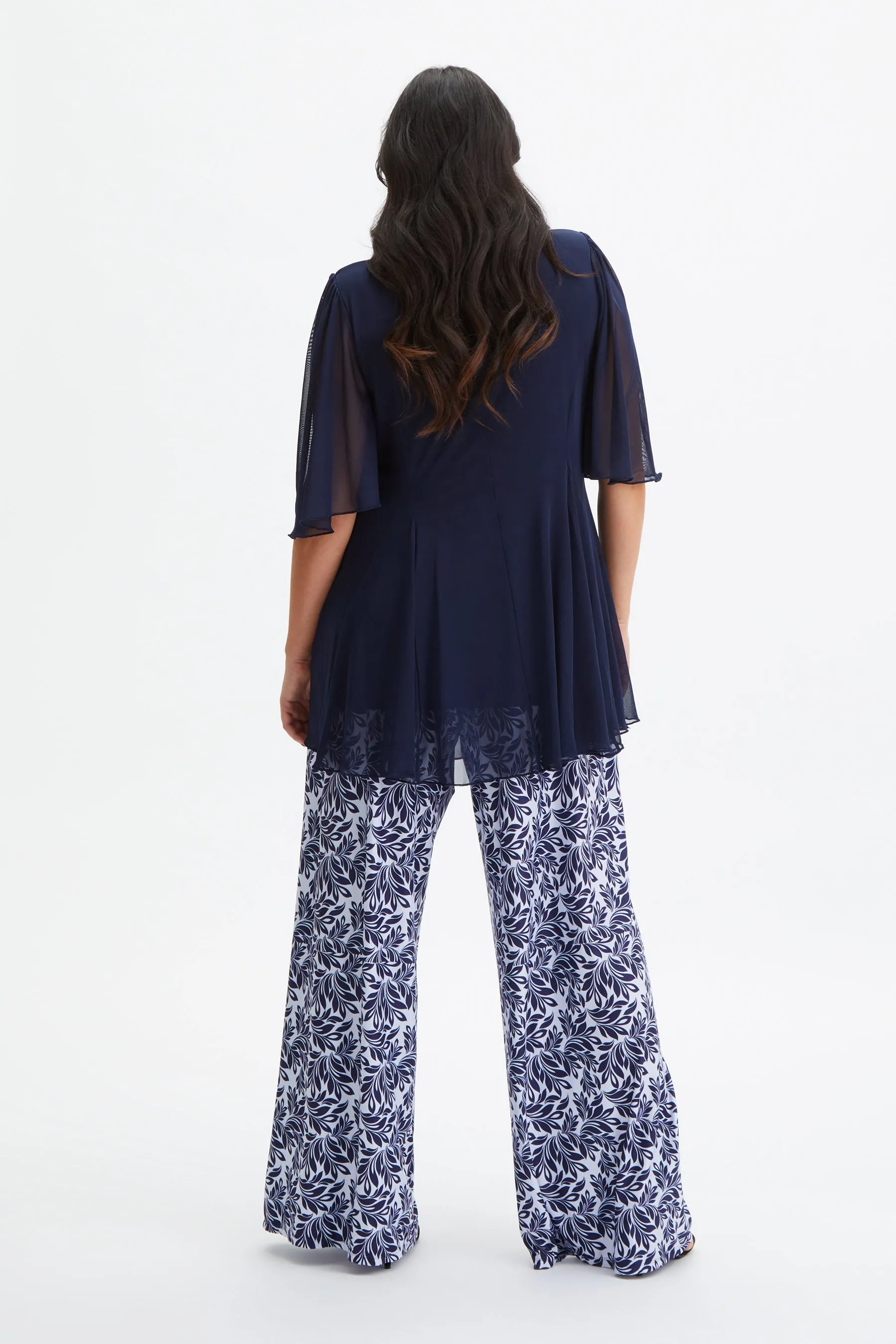Navy Scoop Neck Tunic