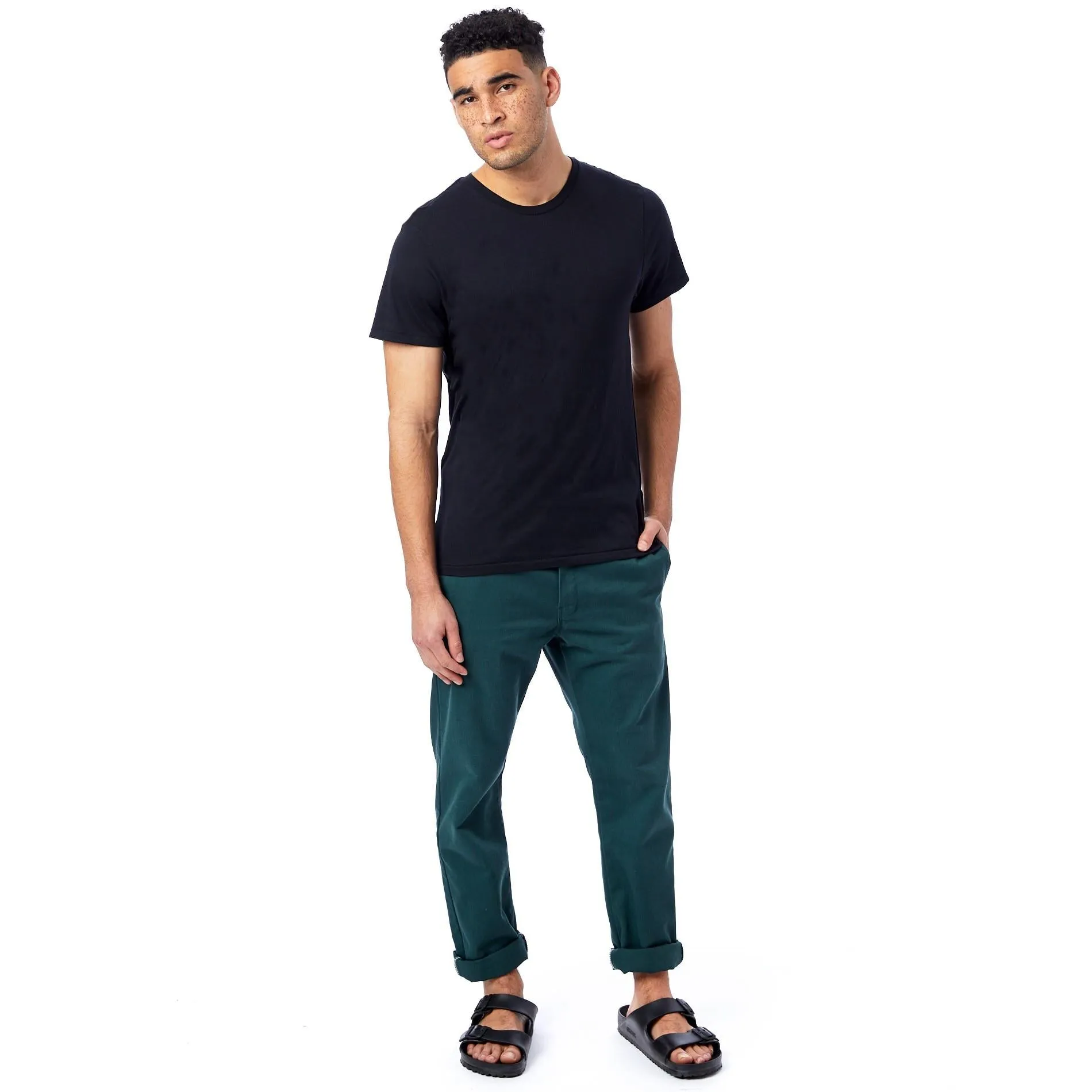 Organic Crew T-Shirt (True Black)