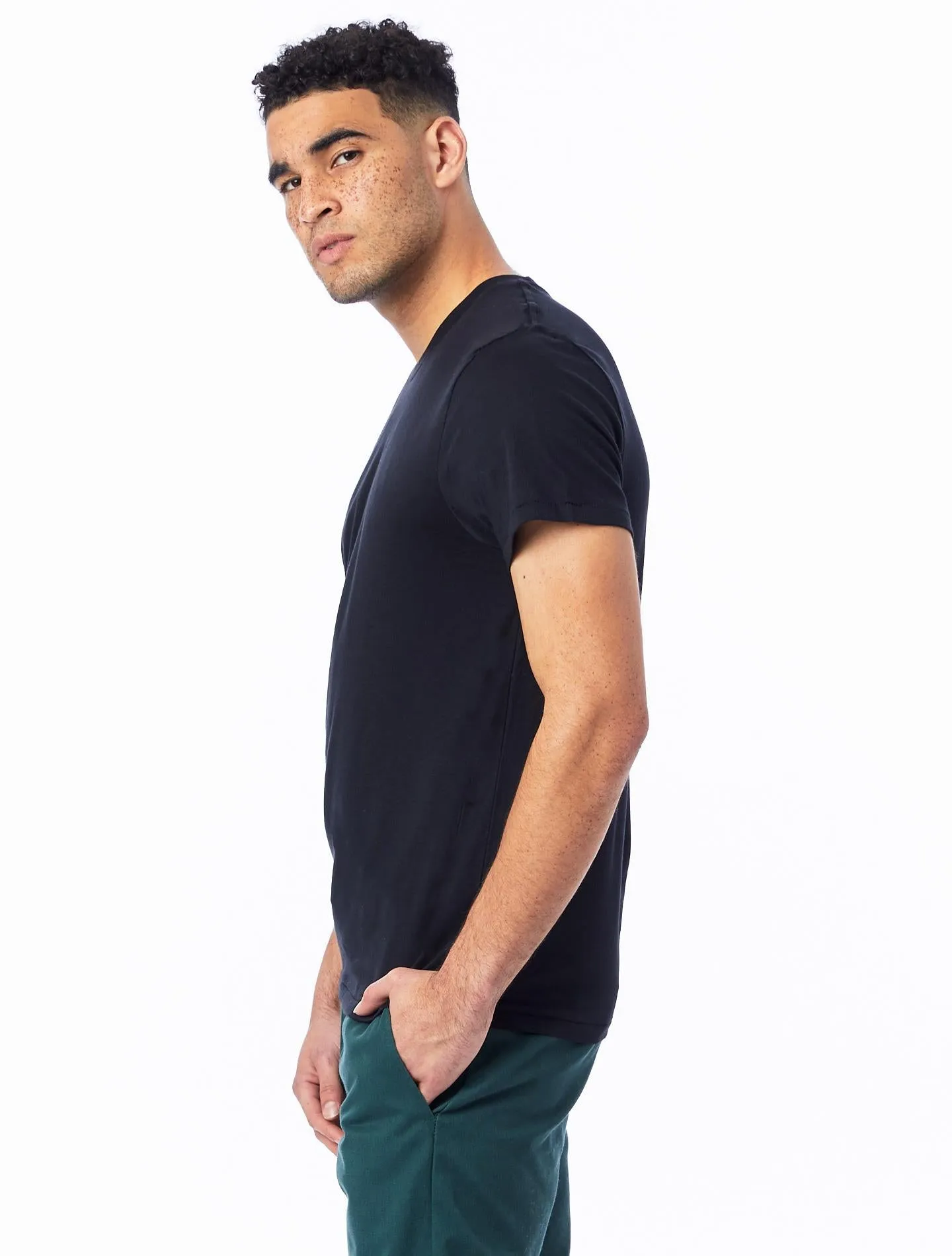 Organic Crew T-Shirt (True Black)