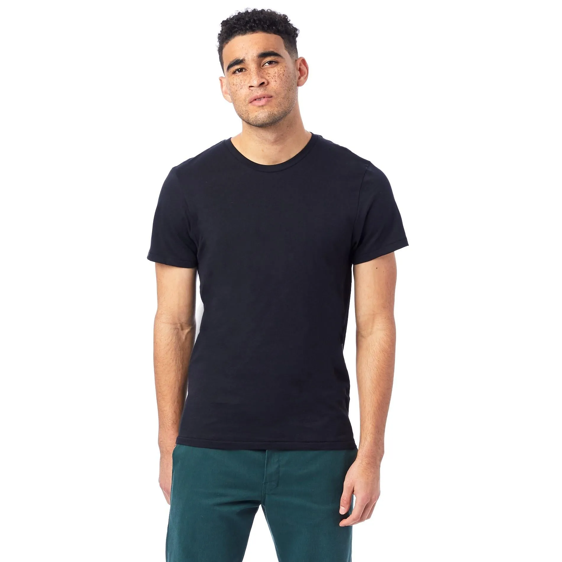 Organic Crew T-Shirt (True Black)