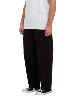 Outer Spaced Casual Trousers in Black
