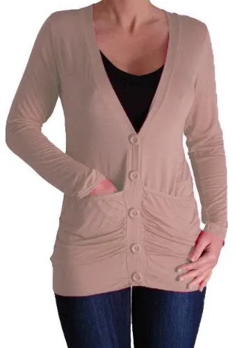 Pacific Waterfall Cardigan with Pockets
