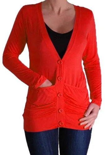 Pacific Waterfall Cardigan with Pockets