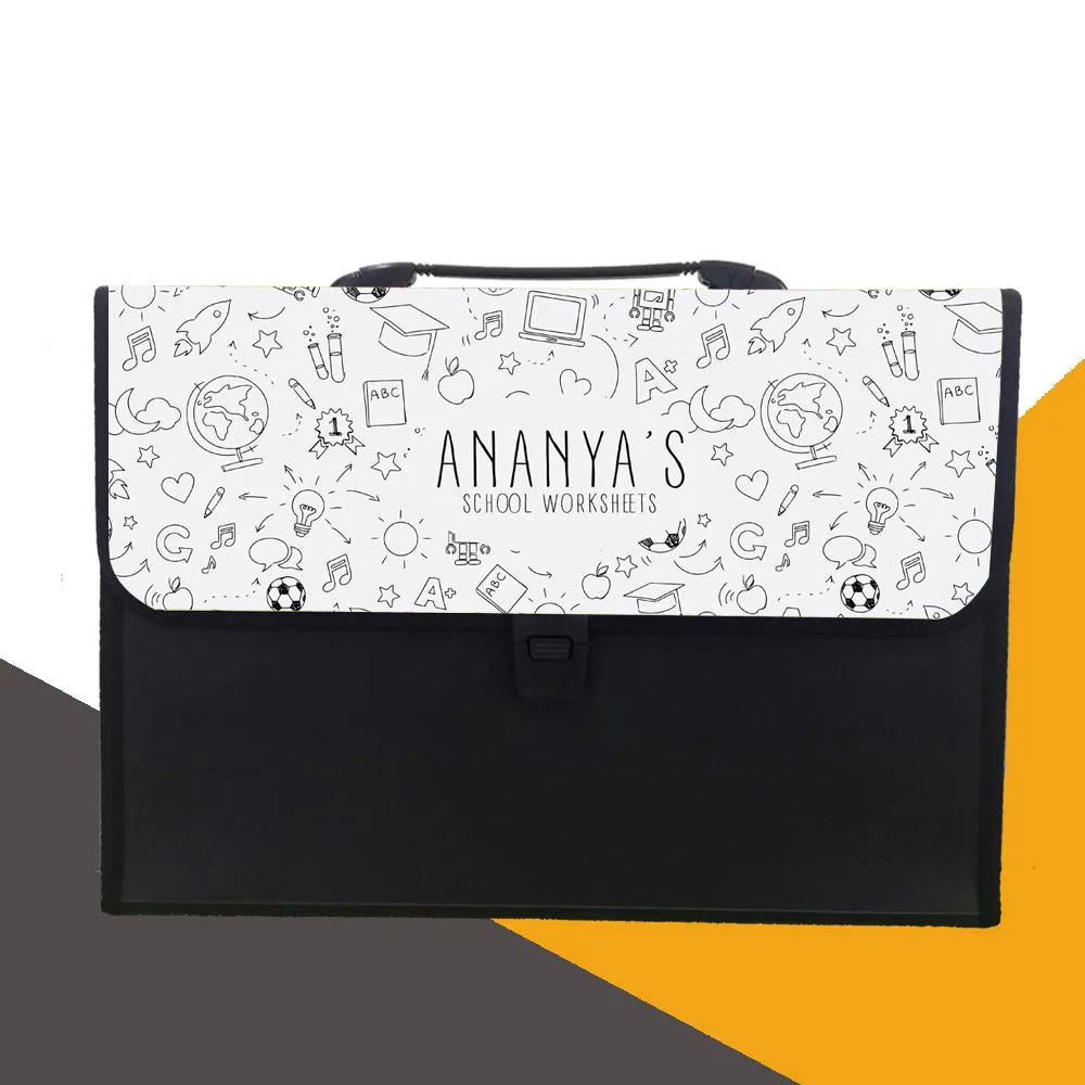Personalised Folder - Back to School