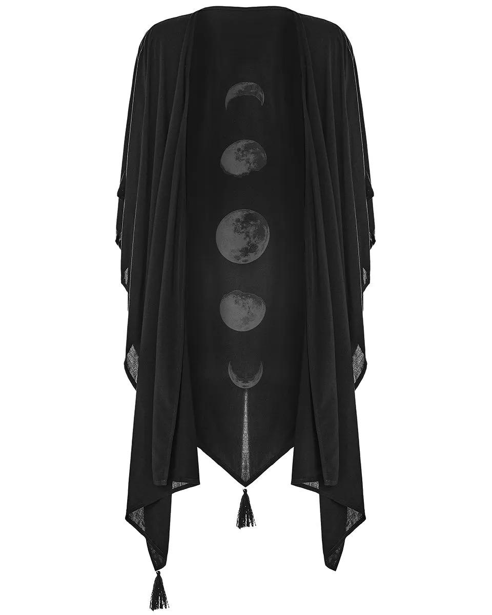 Punk Rave Daily Life Ostara Womens Gothic Shawl