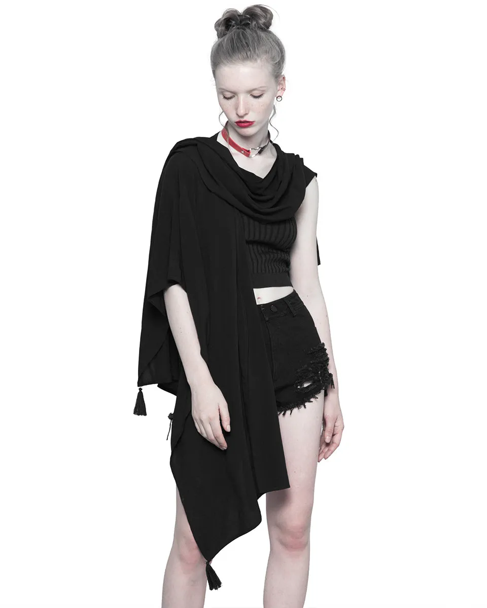 Punk Rave Daily Life Ostara Womens Gothic Shawl