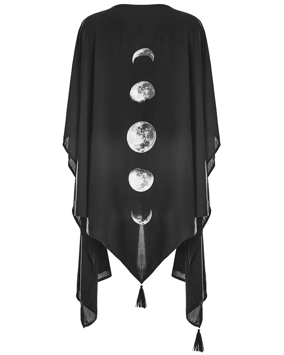 Punk Rave Daily Life Ostara Womens Gothic Shawl