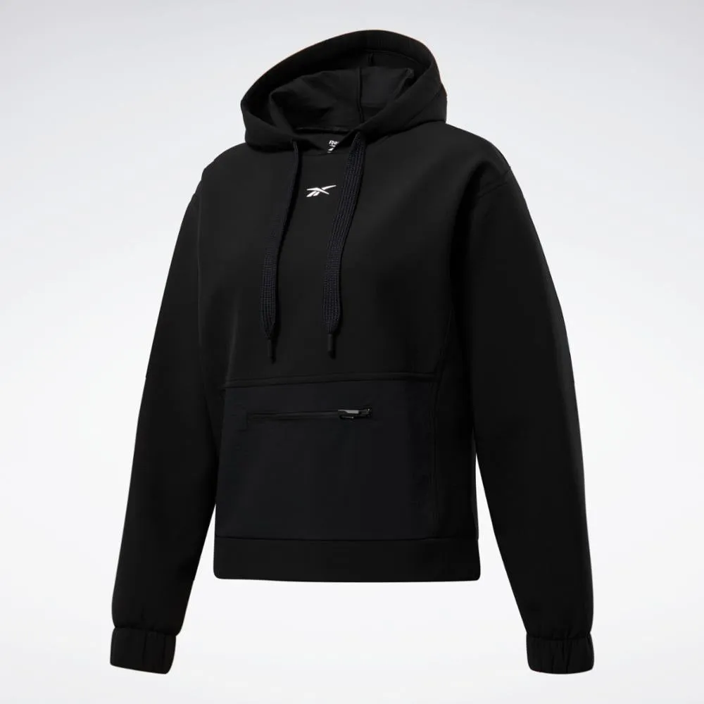 Reebok Apparel Women Reebok Edgeworks Hoodie BLACK