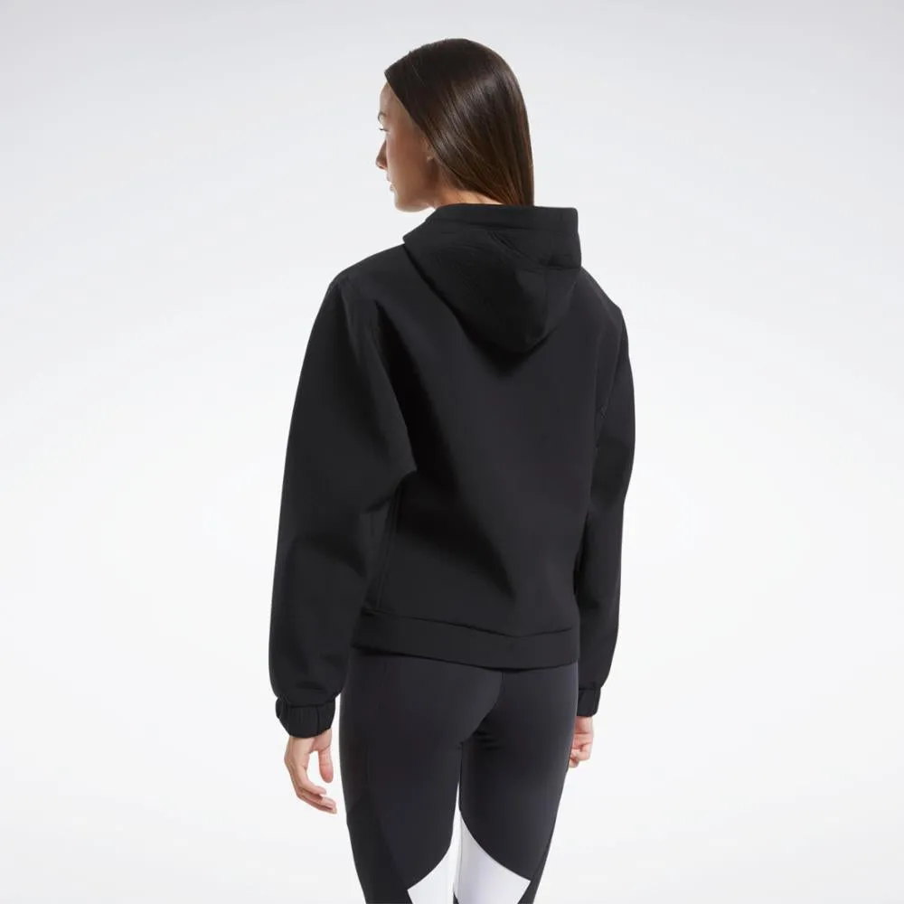 Reebok Apparel Women Reebok Edgeworks Hoodie BLACK