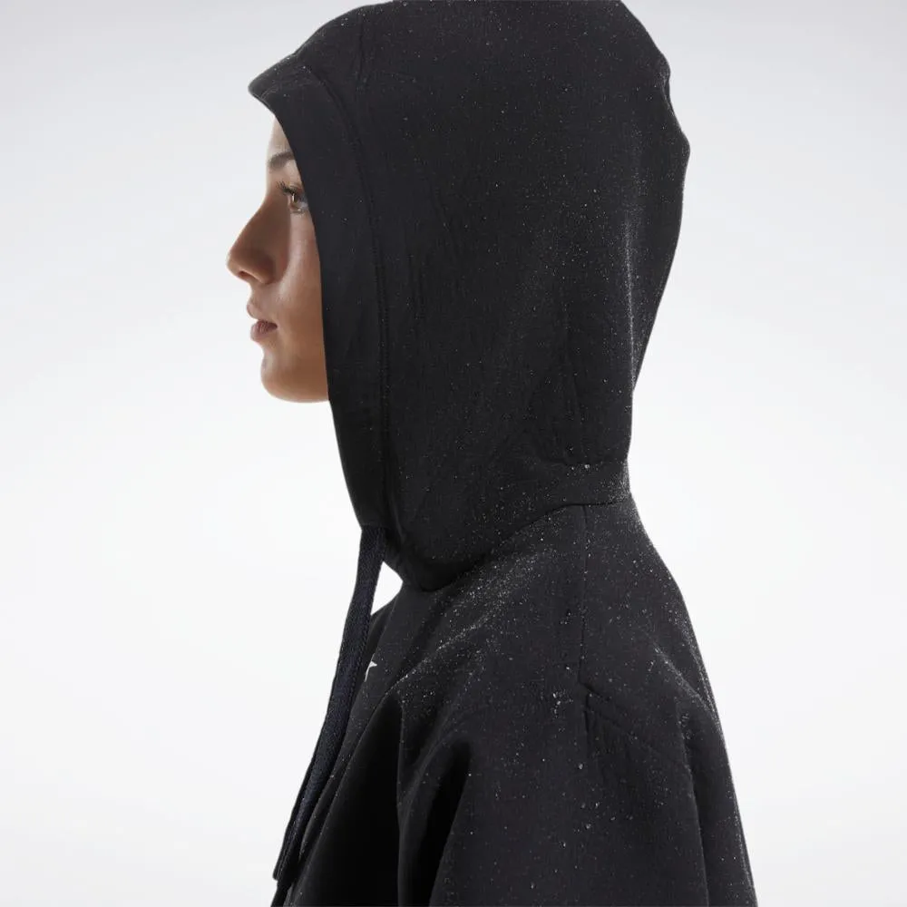 Reebok Apparel Women Reebok Edgeworks Hoodie BLACK