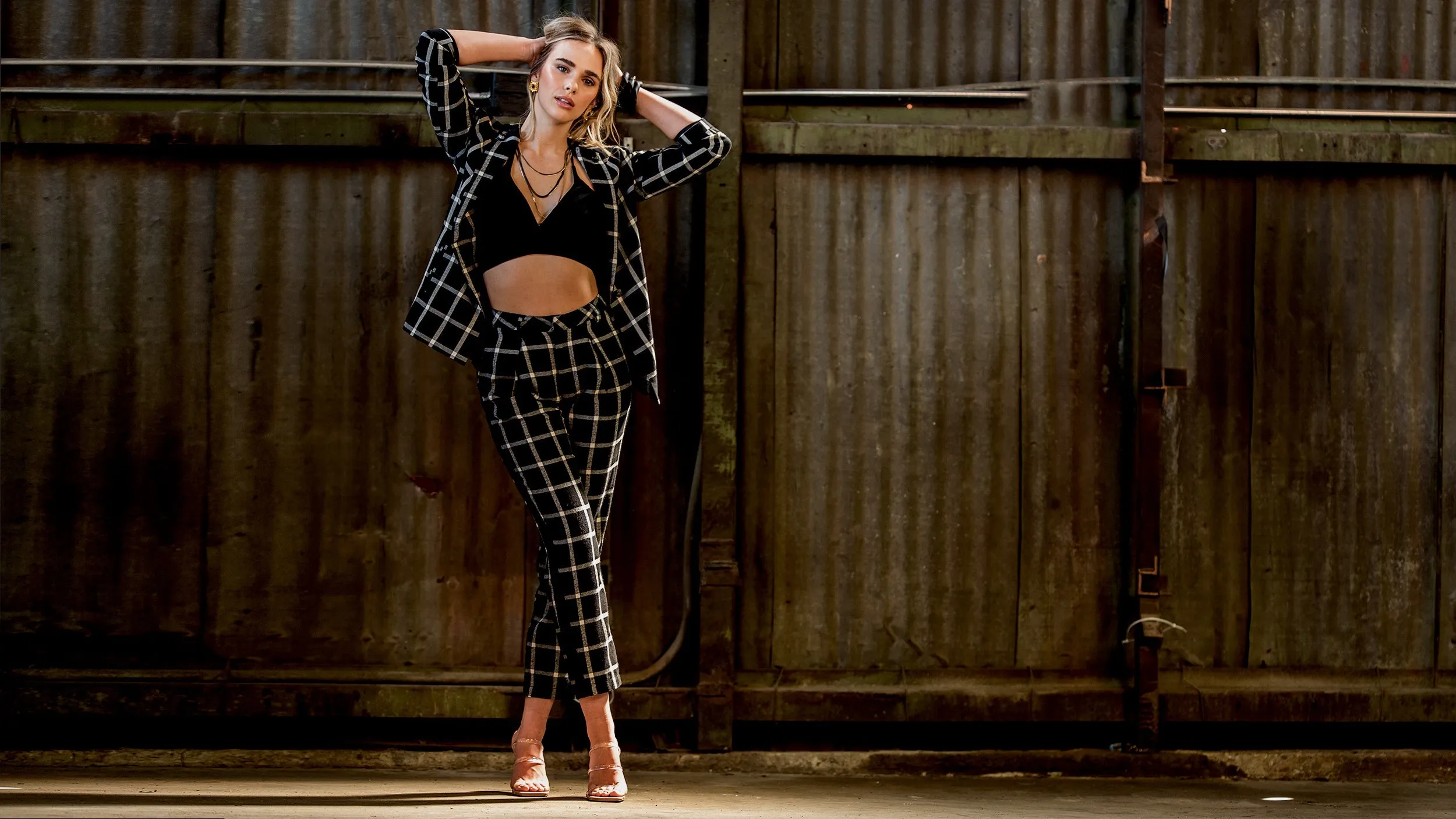 RHODES Plaid Pant
