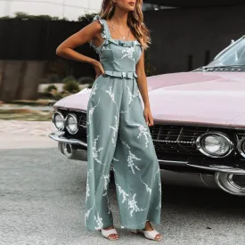Sleeveless Summer Jumpsuit