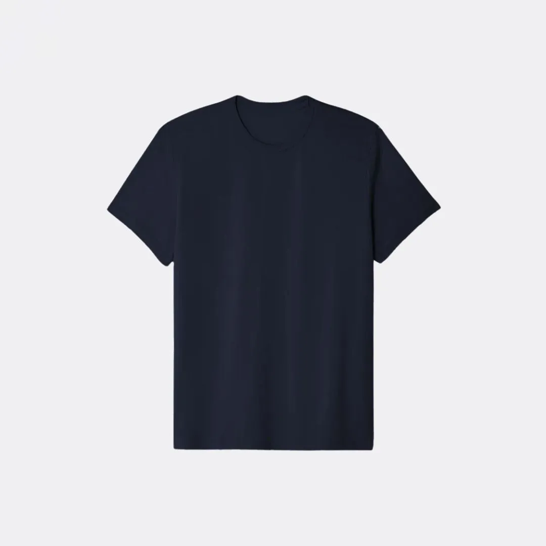 Supima Crew Tee (Navy)