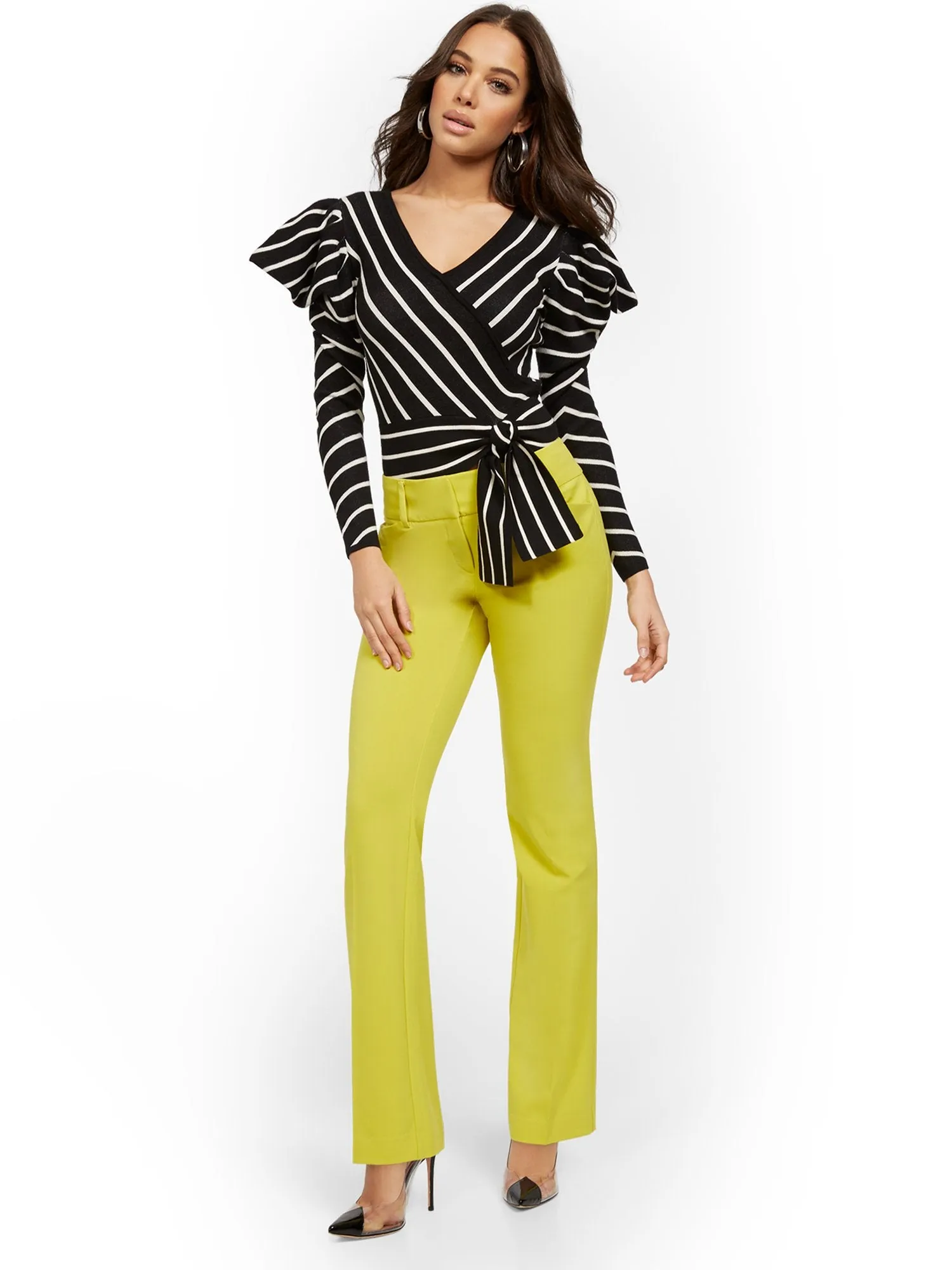 Tall Barely Bootcut Pant - Mid Rise - Essential Stretch - 7th Avenue