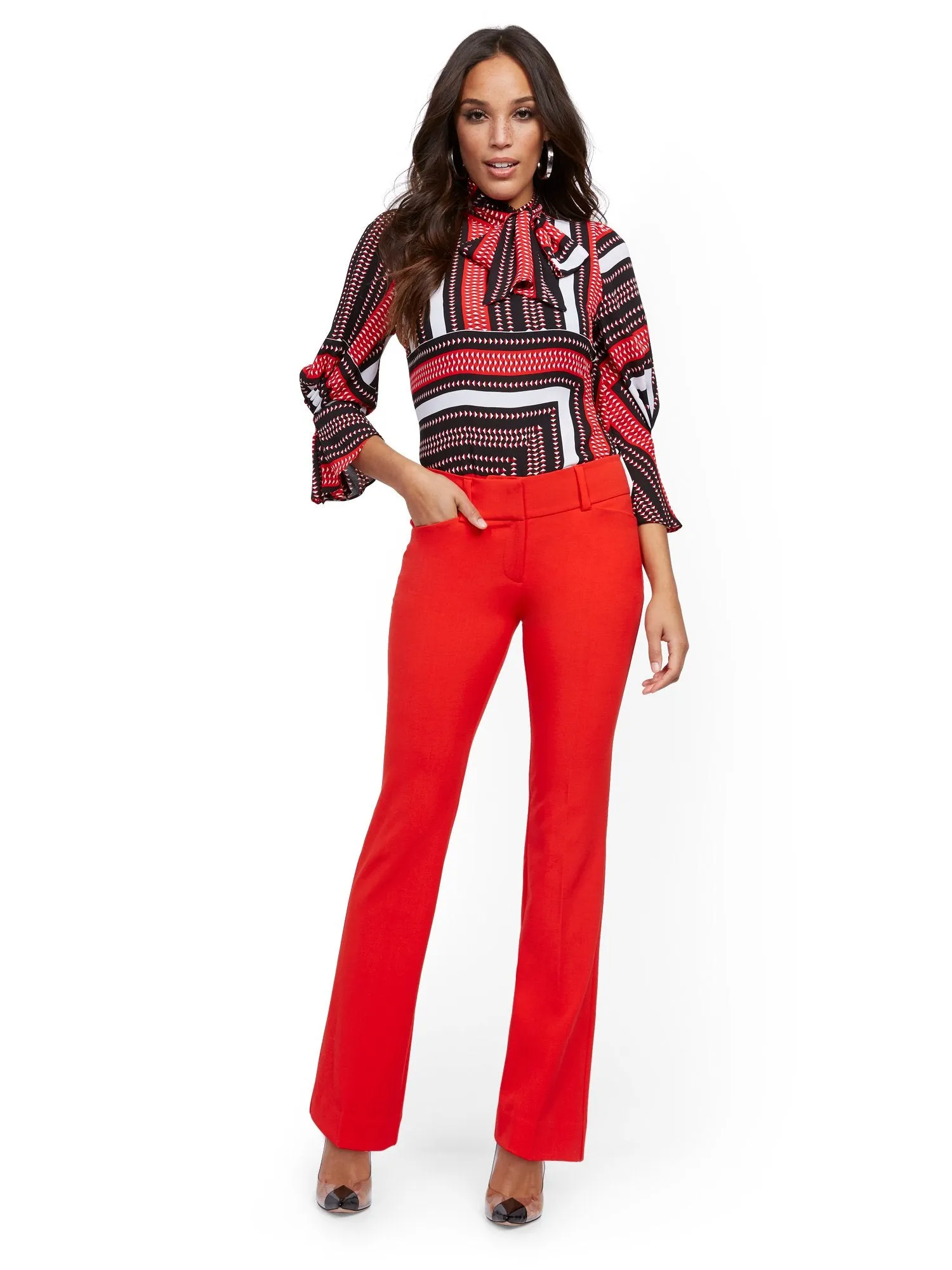 Tall Barely Bootcut Pant - Mid Rise - Essential Stretch - 7th Avenue