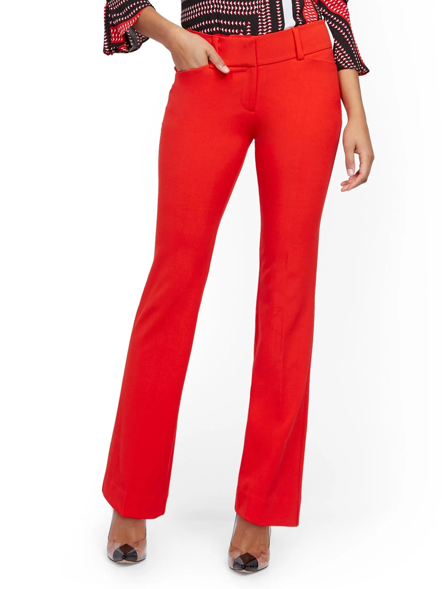 Tall Barely Bootcut Pant - Mid Rise - Essential Stretch - 7th Avenue