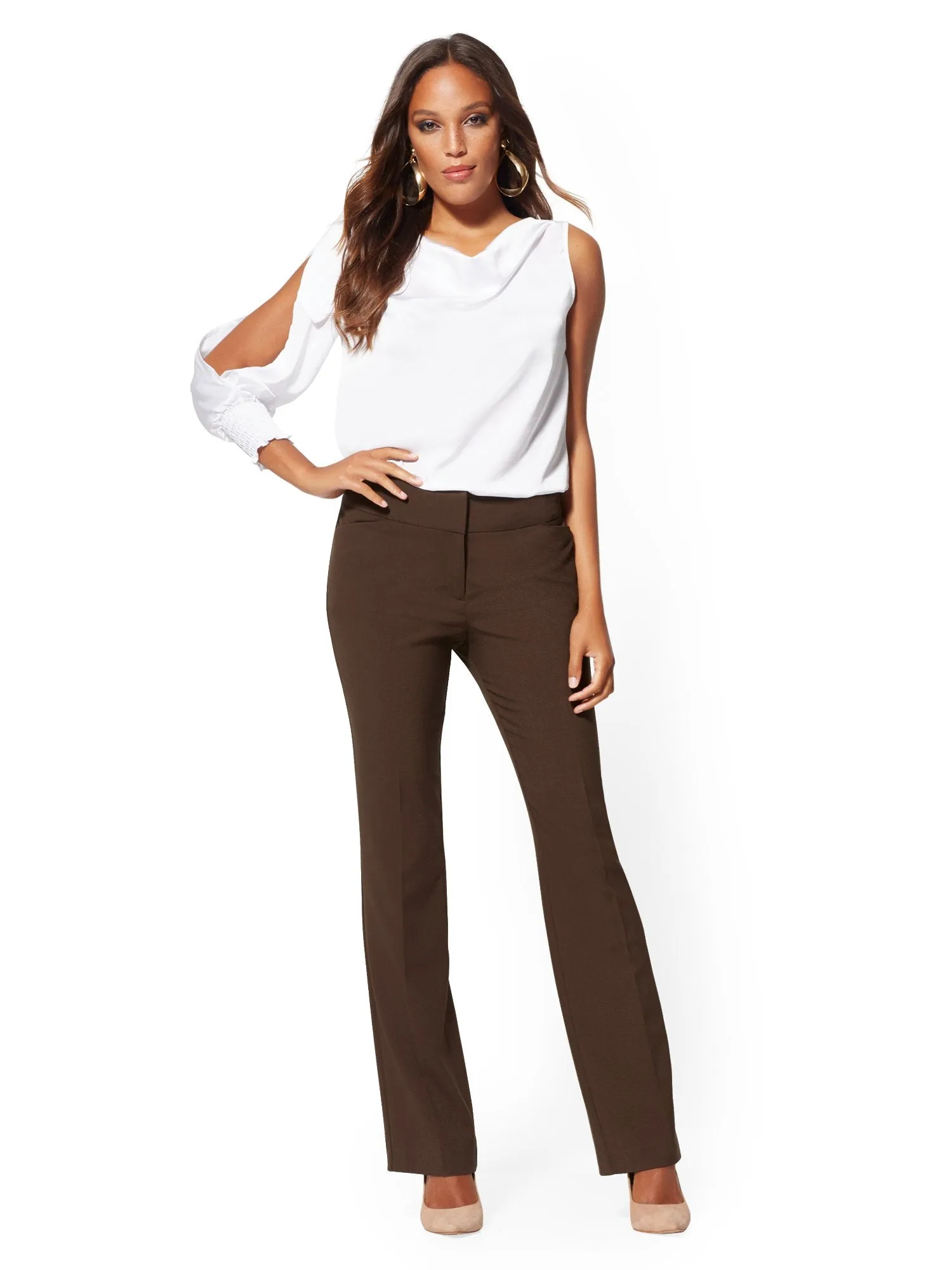 Tall Barely Bootcut Pant - Modern - All-Season Stretch - 7th Avenue