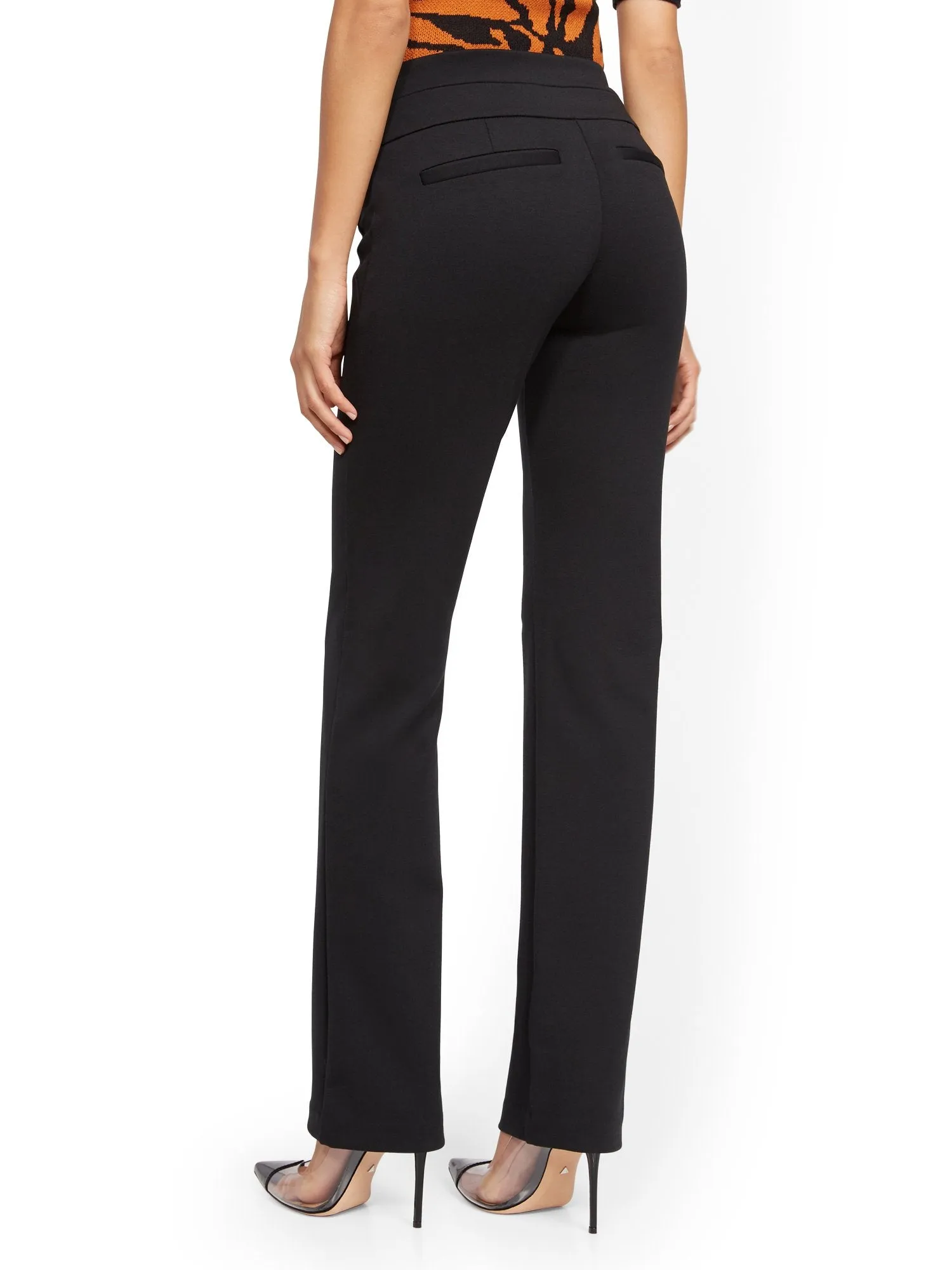 Tall Whitney Pull-On Bootcut Pant - Ponte - 7th Avenue
