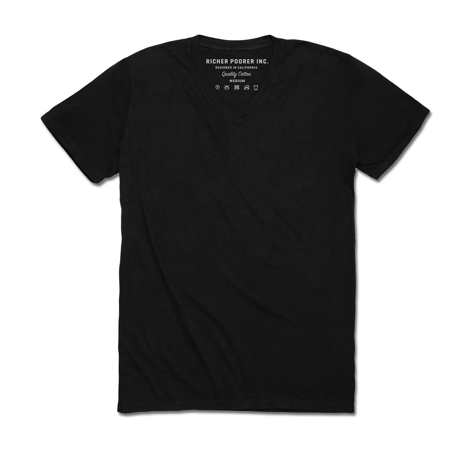 V-Neck Tee (Black)