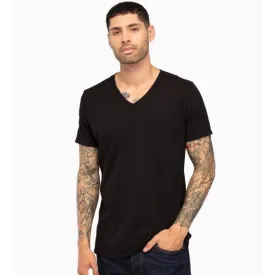 V-Neck Tee (Black)