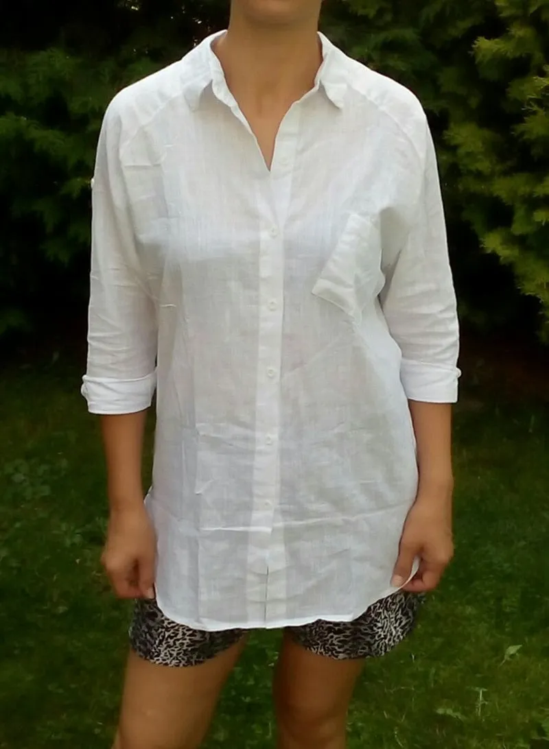 Womens Blouses Shirt Spring Summer Elegant Loose Tops
