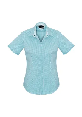 Womens Newport Short Sleeve Shirt 42512 8 / Purple Reign