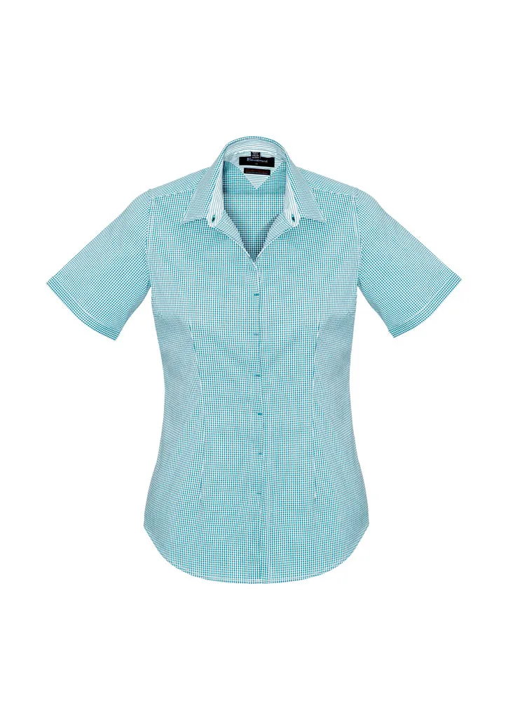 Womens Newport Short Sleeve Shirt 42512 8 / Purple Reign