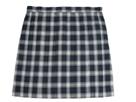Youth Skirt, Plaid #64 kick Pleat knee length
